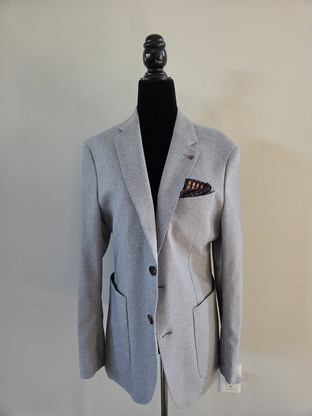 SCOFIELD Korean Brand British-Inspired Light Grey Blazer 170/92A